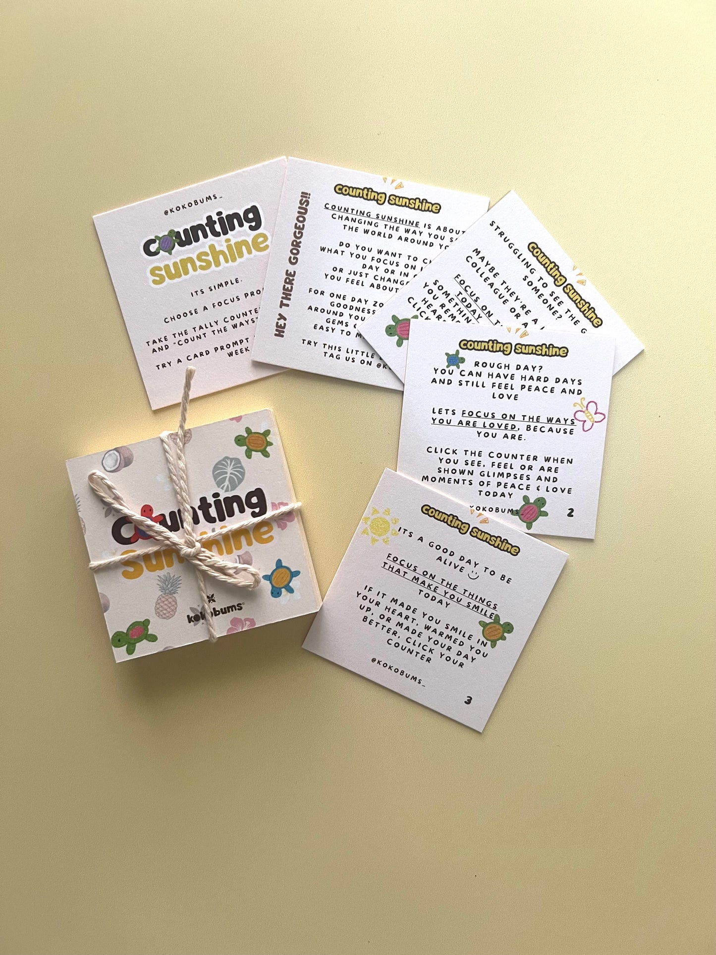Affirmation Bundle (Counting Sunshine)