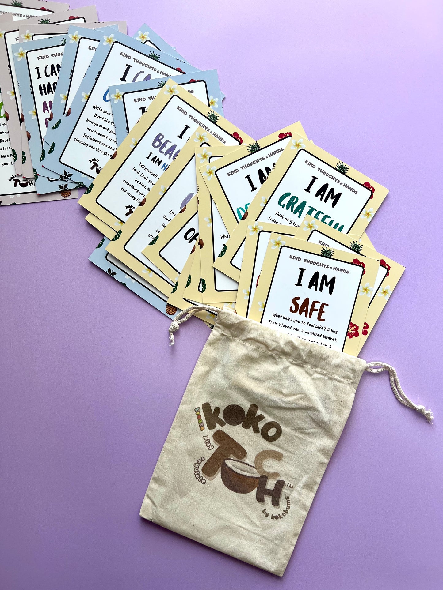 Kalm Down & Breathe Affirmation Cards