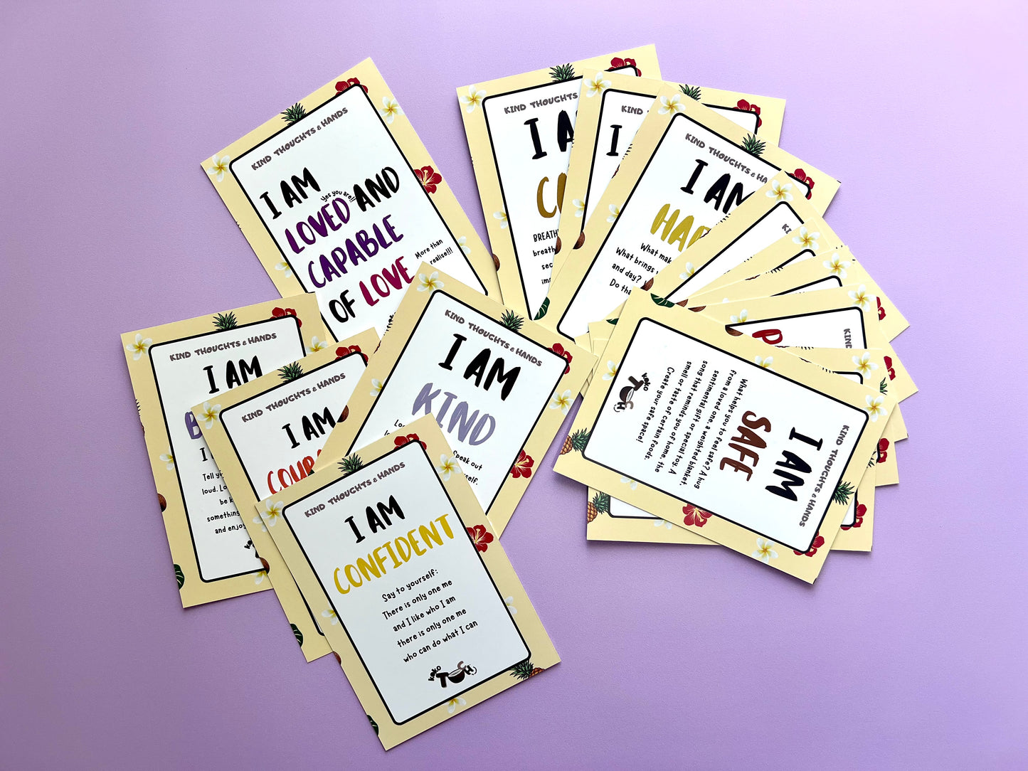 Kalm Down & Breathe Affirmation Cards