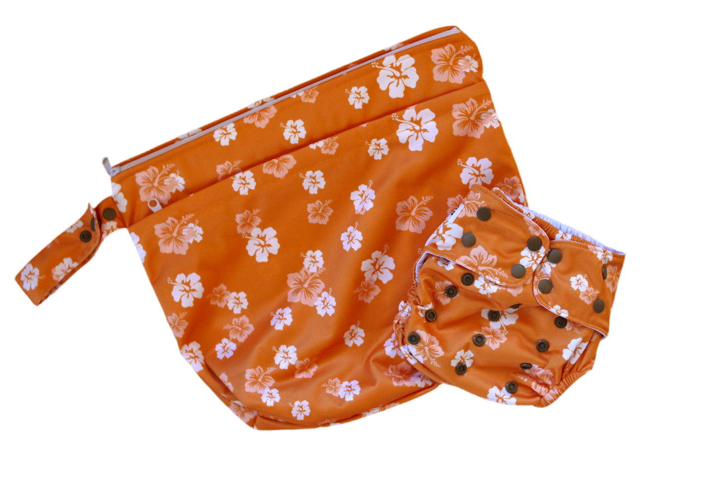 Large Wet Bag | Hibiscus