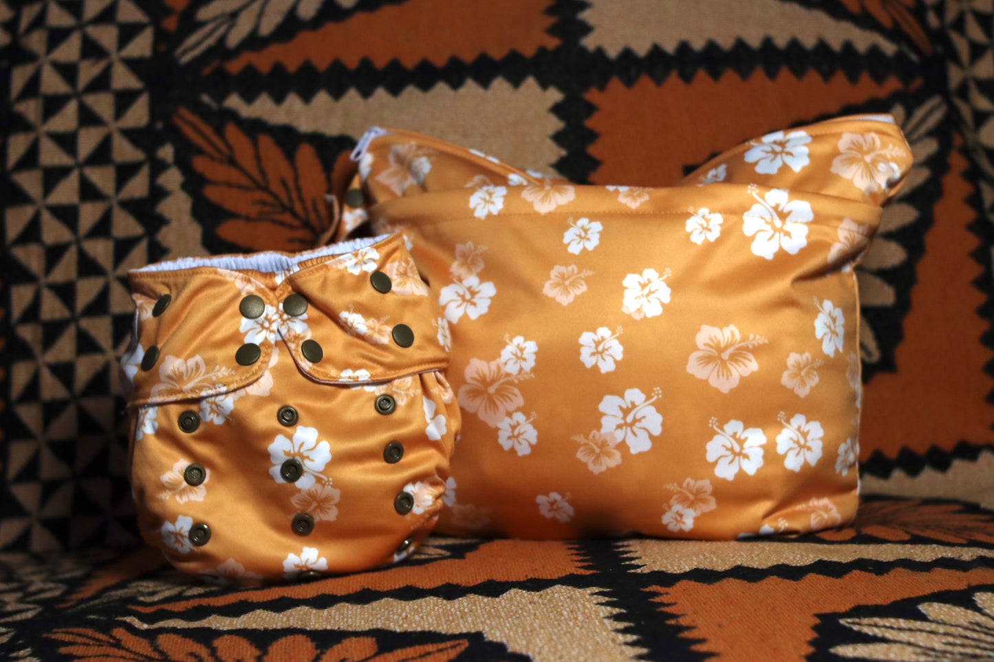 Large Wet Bag | Hibiscus