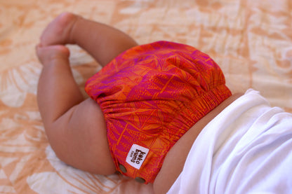 Amataga Ombre Orange | Swim Nappy